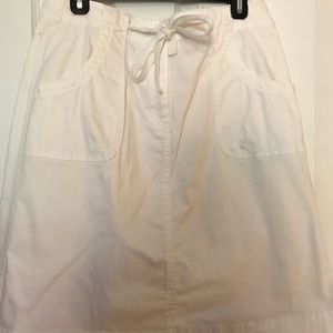Talbots white skirt.